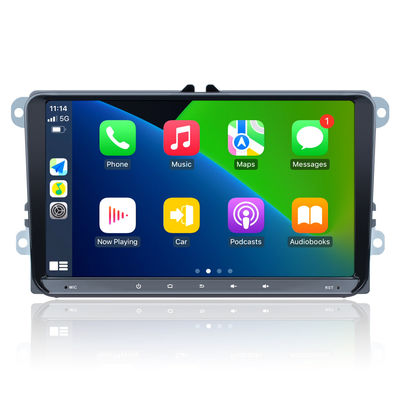 Voiture stéréo de vacarme de double de Carplay de voiture de VW Android de 9 pouces Carplay stéréo pour le golf Polo Passat